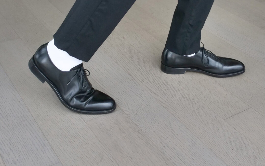 Stop Wearing White Socks with a Black Suit